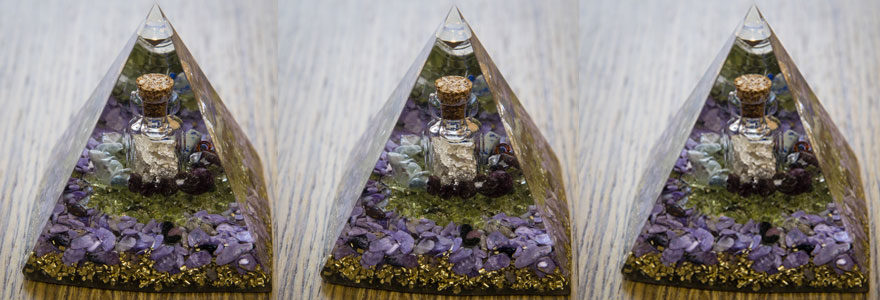 Pyramide organite